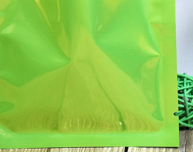 100 шт./лот цветные алюминиевые плоские карманы вакуумные термоизолирующие пакеты