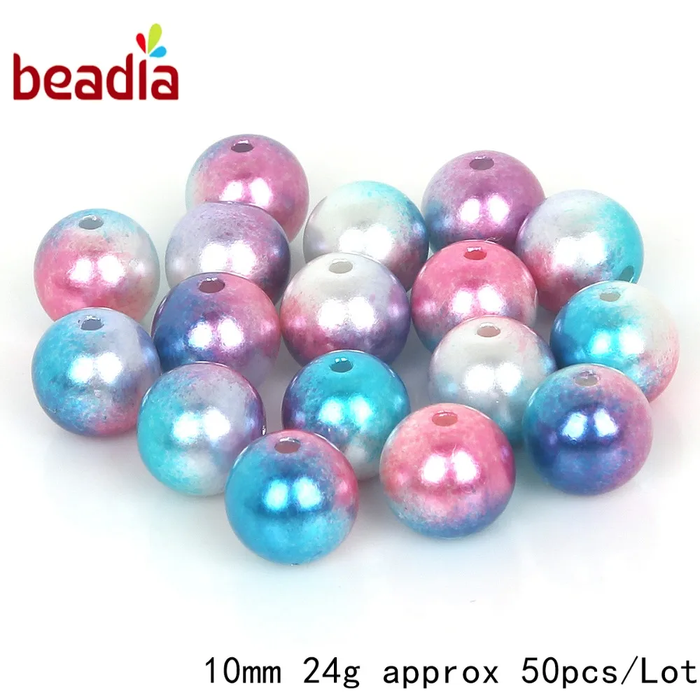 Size 4/6/8/10mm Top Quality ABS Imitation Pearl Plastic Round Beads For DIY Handmade Carft Phone Case Decoration Jewelry Making | Украшения