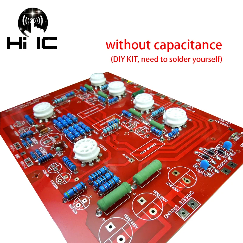 Новейший Hi Fi End стерео Push Pull EL84 усилитель вакуумной трубки PCB DIY Kit Ref Audio Note PP