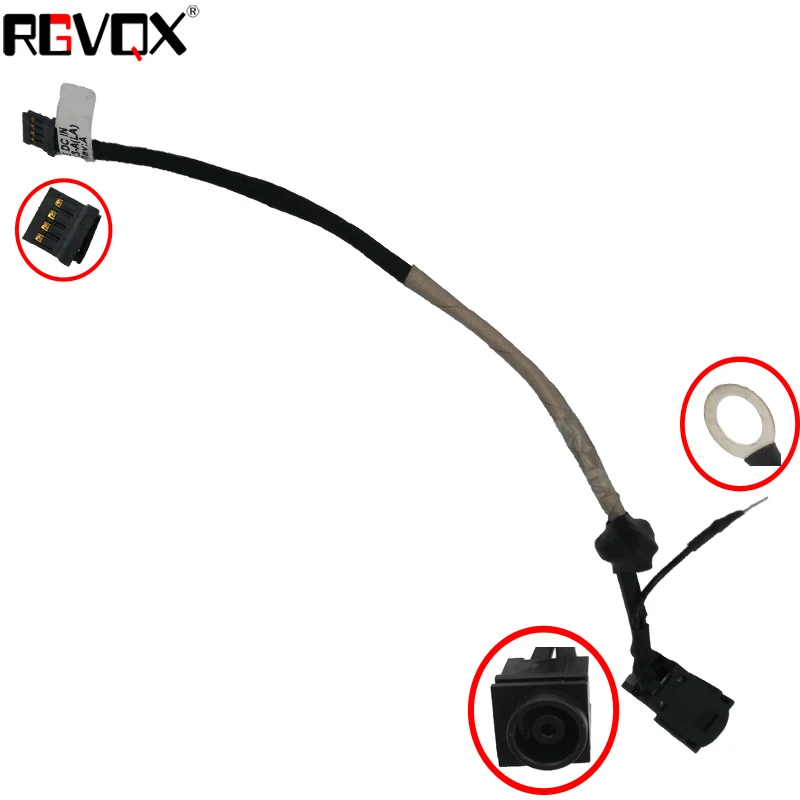 5 шт./лот Новый PJ170 DC Jack кабель для SONY VPC-EB series разъем питания ноутбука запасные