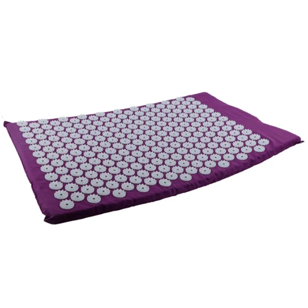 1PC Mat only Массажная подушка, массажный коврик для йоги, массажер для спины, инструменты для массажа шакти, акупрессура, массажный матрас с подушкой, релаксация, снятие стресса - Цвет: 1PC Mat only