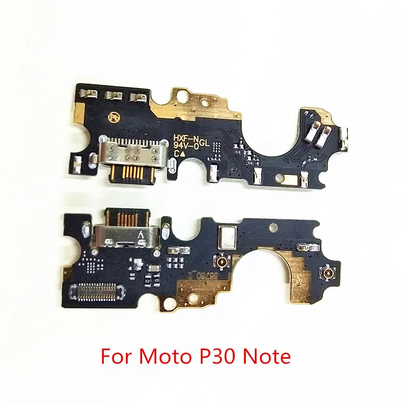 10 шт./лот док разъем для Motorola Moto P30 Note USB зарядный порт зарядная плата гибкий