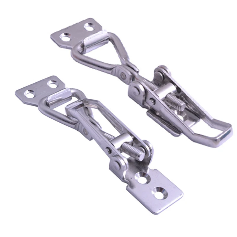 2 шт. синяя оцинкованная регулируемая застёжка-тогл Максимальная нагрузка 60 кг