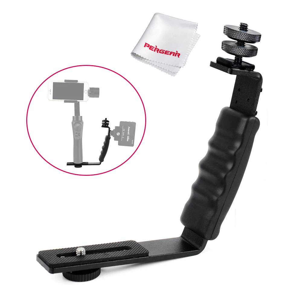 Кронштейн Pergear L для фотографии подставка микрофона Zhiyun Smooth Q 3 4 Crane 2 с креплениями