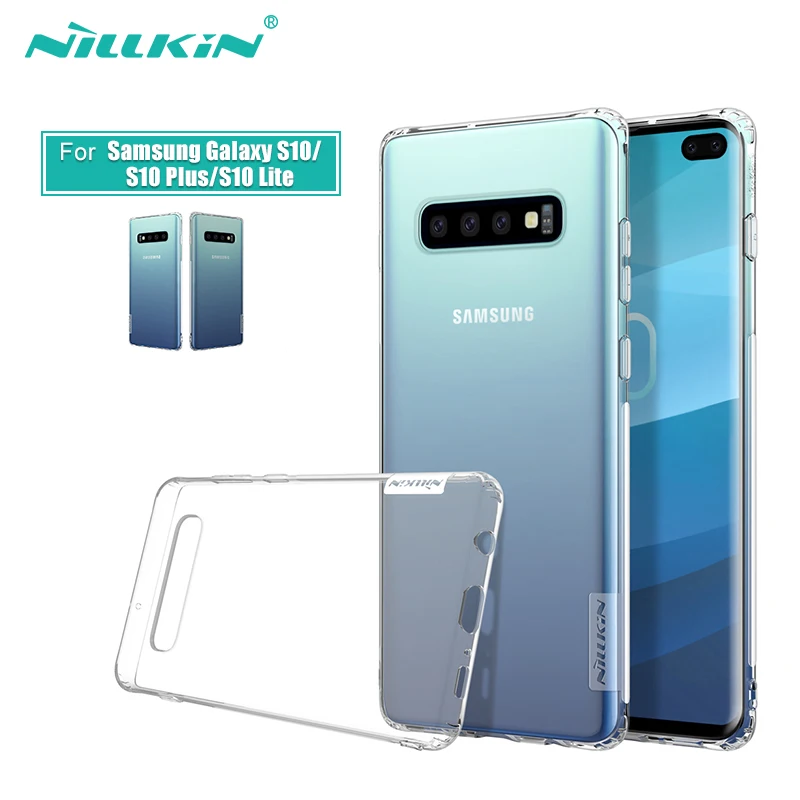Мягкий чехол NILLKIN из ТПУ для Samsung Galaxy S10e / S10 Plus накладка 5 8 дюйма/6 11 4 дюйма