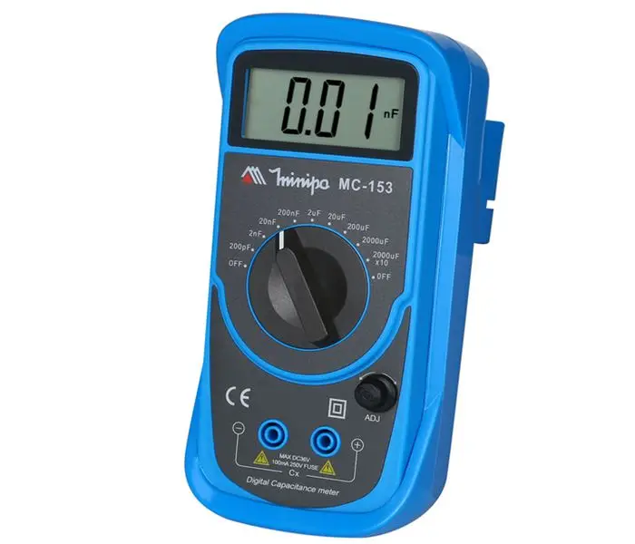 Minipa MC153 Высокоточный цифровой измеритель емкости емкостной тест стол.|digital