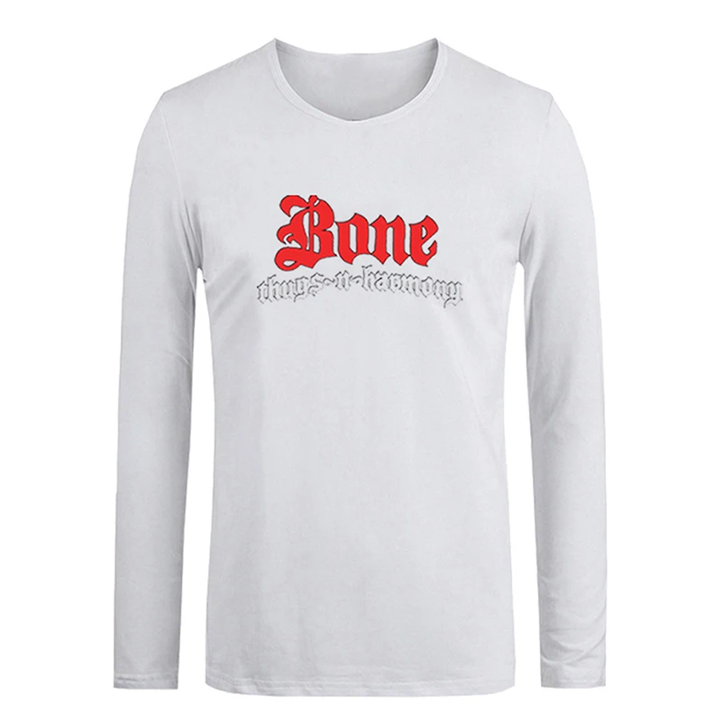Princess Bugs Bunny Bone Thugs bap b.a. Attack on Titan Design Mens Guys Printing T Shirt Graphic Tee Long Sleeve Cotton Tshirts | Мужская