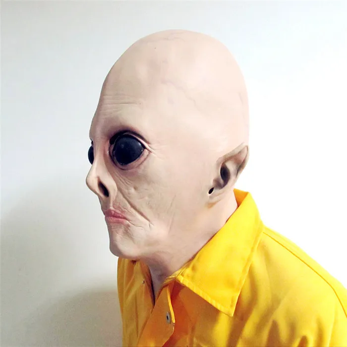 Одежда высшего качества 100% натуральный латекс Реалистичная НЛО чужой головы