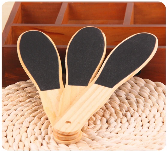 1 x Foot Rasp Pedicure Brushes Exfoliating Double Sided Repair Tools Health Products Wood Washboards Nail | Красота и здоровье