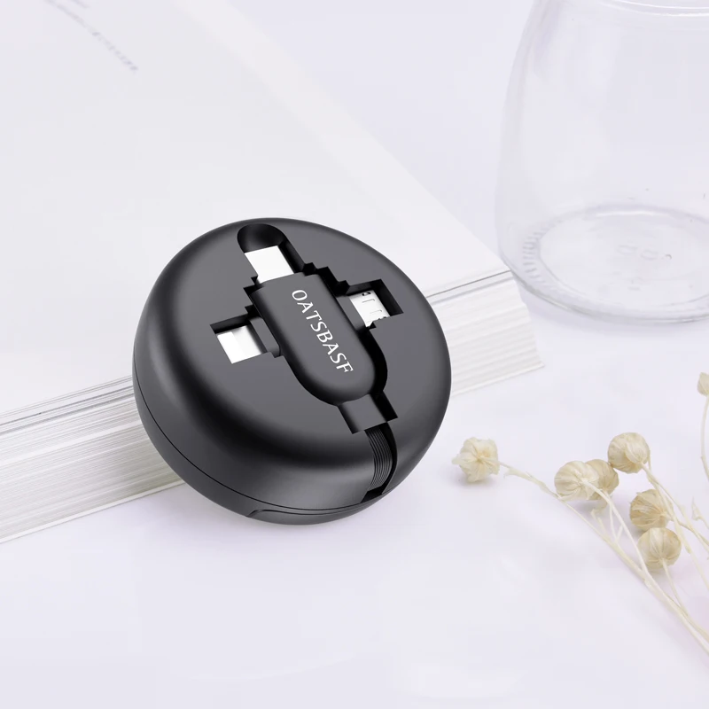 2019 Новый год в подарок usb кабель держатель мобильного телефона и подставка усадка