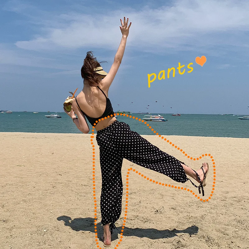 Летние брюки женские корейский стиль Милая Повседневная Новинка 2019 | Женская