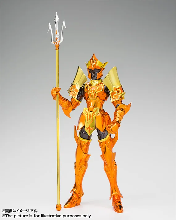 100% Оригинальный BANDAI Tamashii Наций Saint Cloth миф экс фигурка морской император Посейдон