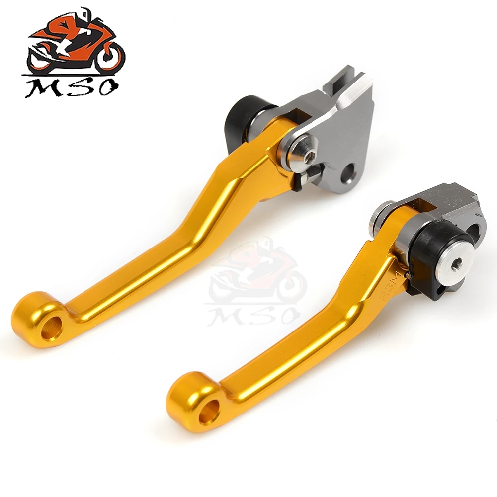 Dirt Bike Pivot Brake Clutch Levers Motocross Lever For Suzuki RMZ 250 2007 2008 2009 2010 2011 2012 KAWASAKI KX85 KLX250 | Автомобили и