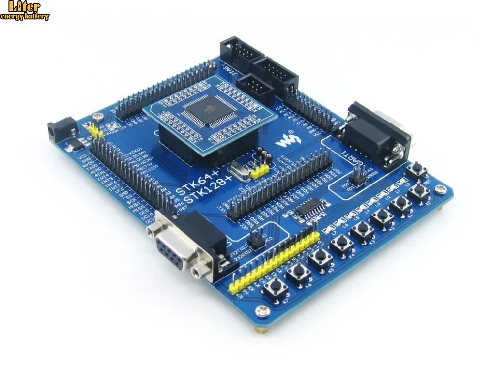 Набор для разработки AVR ATmega128 ATmega128A ATMEL + 2шт AU основная плата = Waveshare STK128