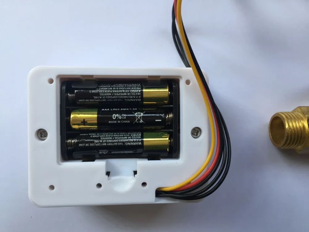 Новый цифровой измеритель расхода с ЖК дисплеем + латунный датчик измерение