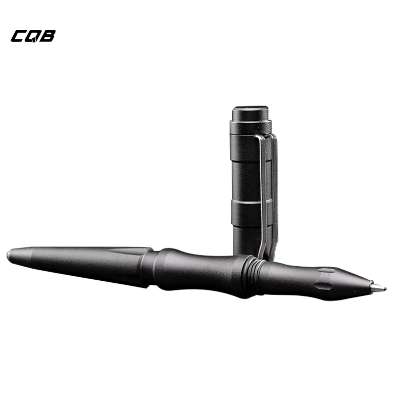 CQB Outdoor Sports Tactical EDC Camping Tool Aluminium Alloy Portable Pen Life-saving Self Defense for Writing or Attack |
