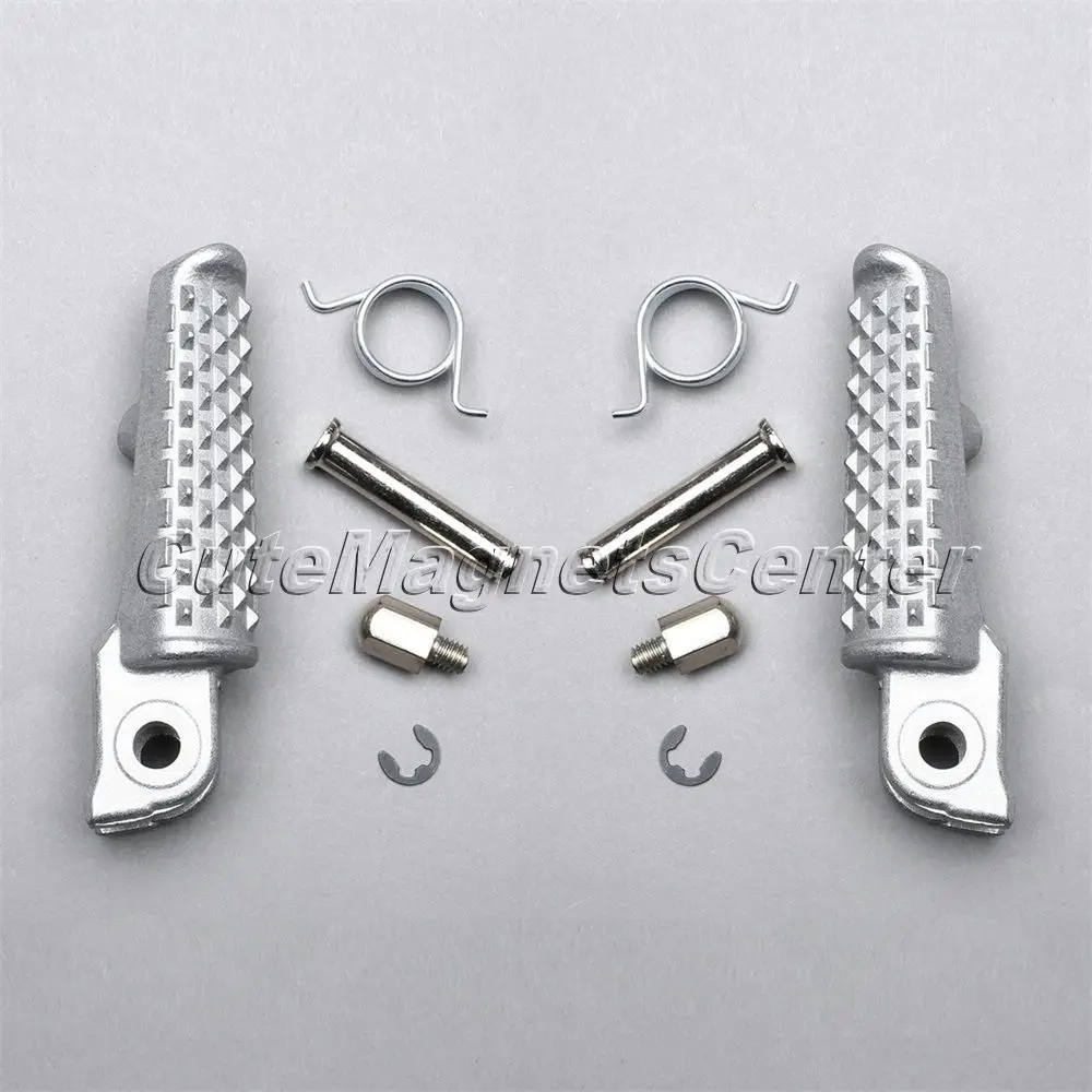 Передняя подставка для ног мотоцикла алюминиевые хромированные мотоциклетные