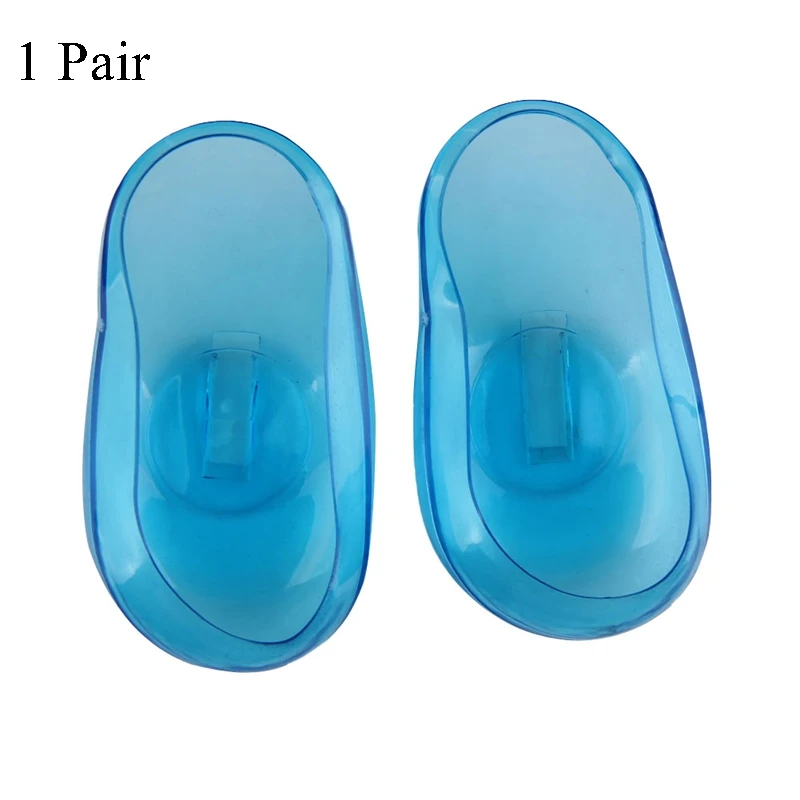 1 pairs Blue 10 пар Черный Пластиковый Чехол для ушей салон парикмахерские окрашивание волос краска для купания беруши протектор водонипроницаемые наушники - Цвет: 1 pairs Blue
