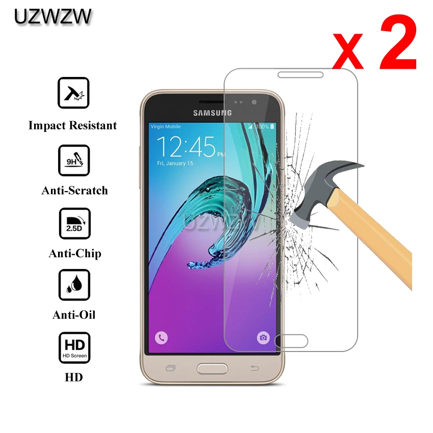 2 шт Премиум Закаленное стекло для samsung Galaxy J3 J3 J3109 Защитное стекло для экрана протектор для samsung J3 стекло