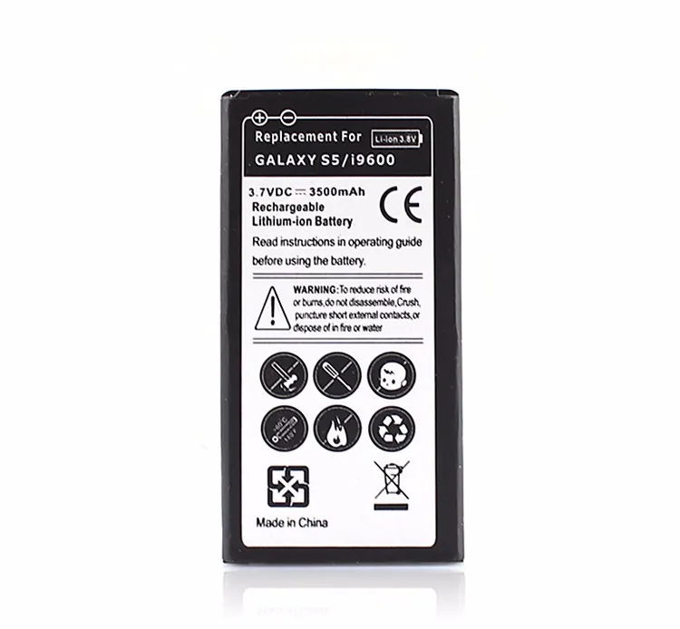 Аккумуляторная литий-ионная батарея 3500mAh для Samsung Galaxy S5 i9600 Batteria | Мобильные
