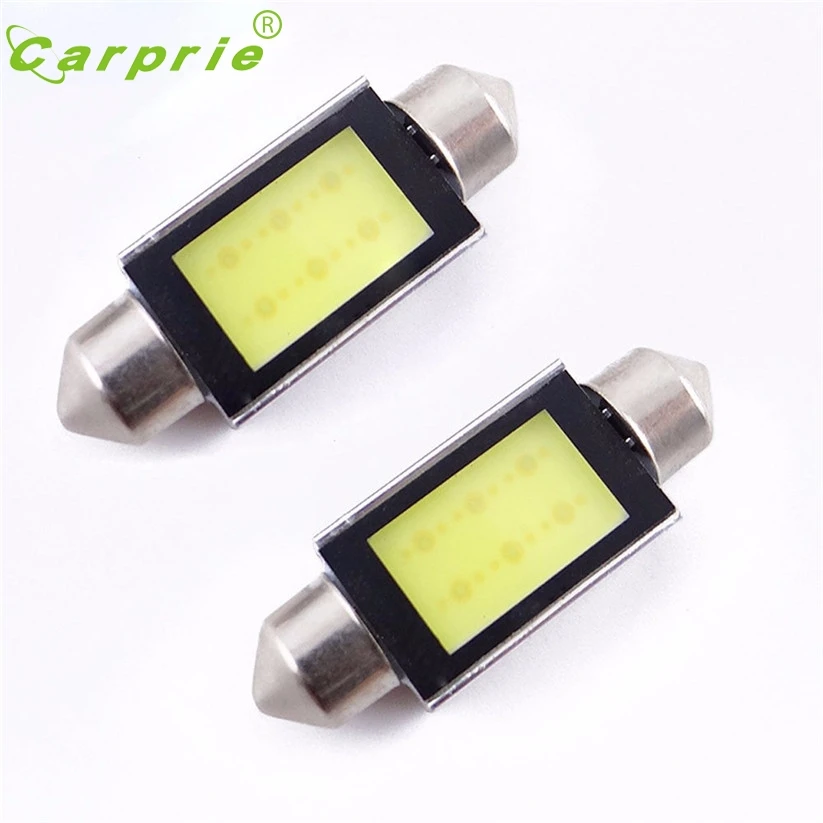 Автомобильный Стайлинг 2 X Белый 41 мм COB LED 6418 C5W 4W светодиодные лампы 12V 3 января
