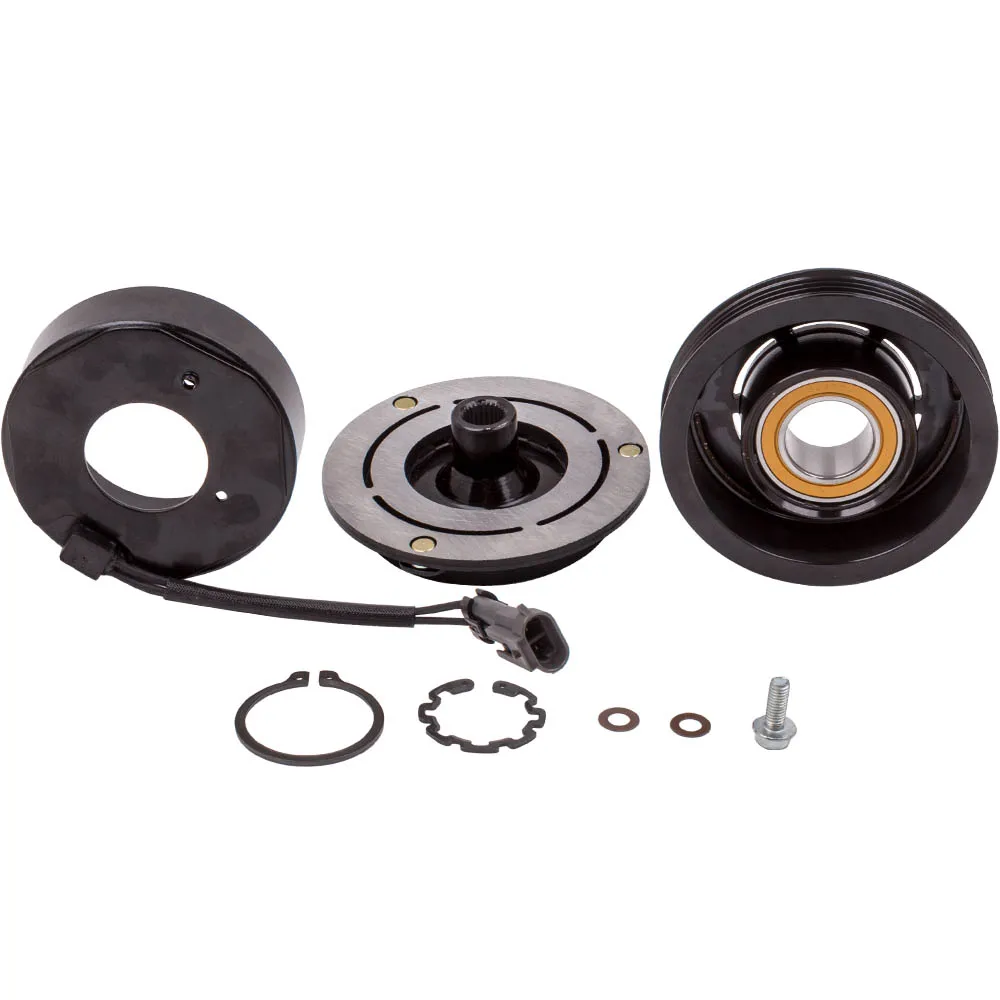 

A/C Compressor Clutch Kit Pulley Bearing Coil Plate For Chevrolet GMC 15-21127 OEM 47362