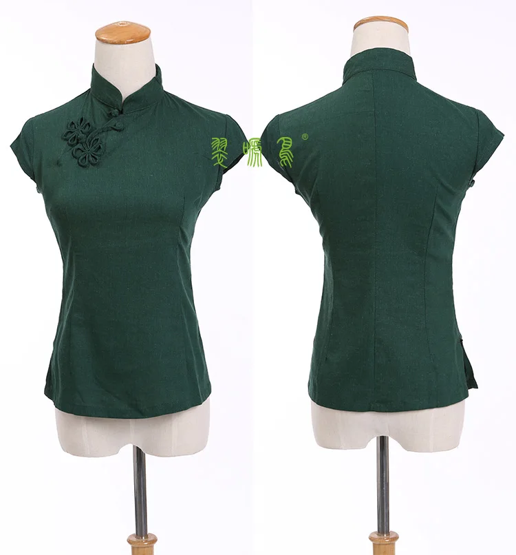 Шанхайская история национальный тренд китайский стиль топ Ципао традиционный