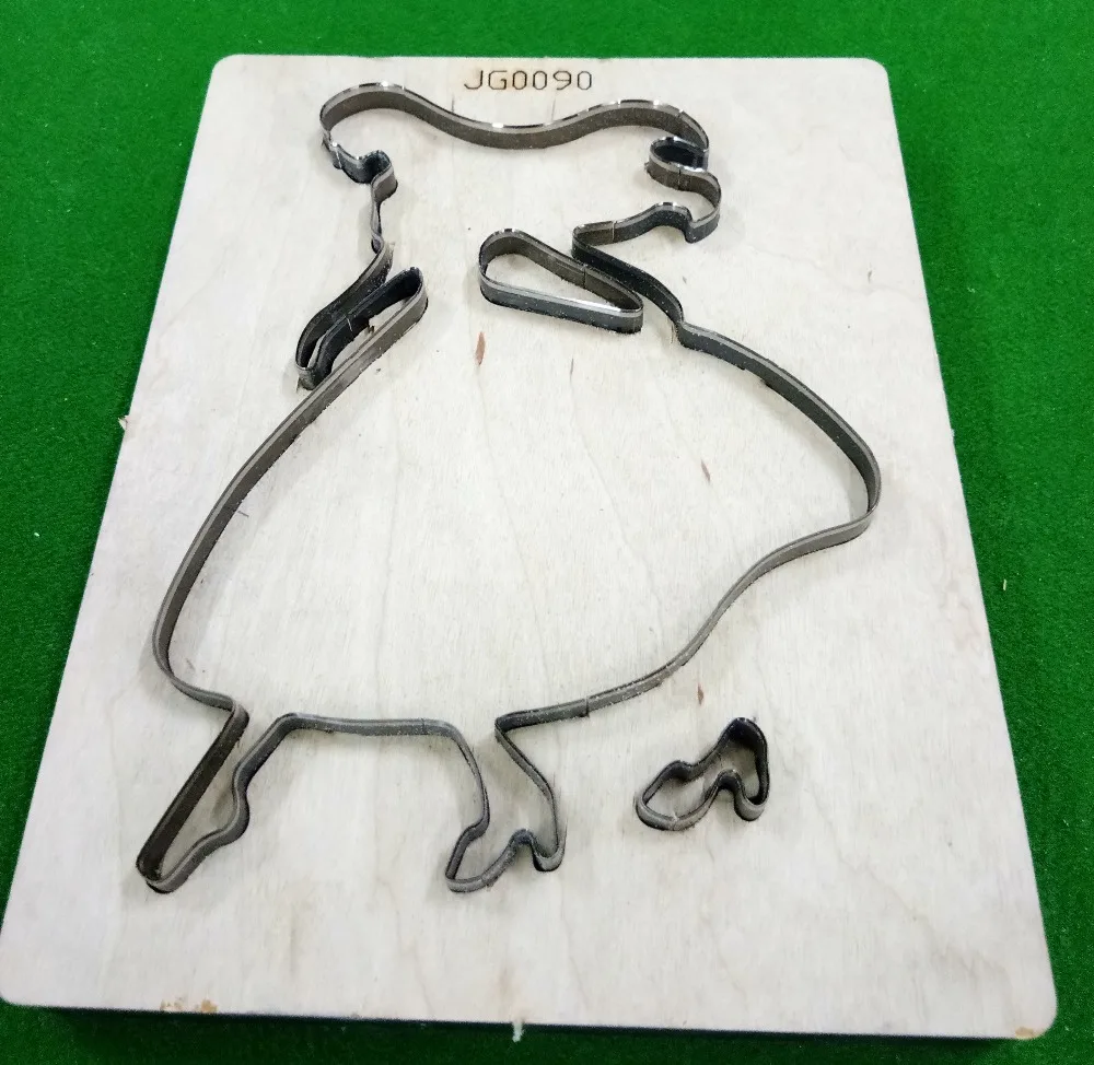 Красота Девушка металла резки штампы для скрапбукинга Деревянный Доска резак