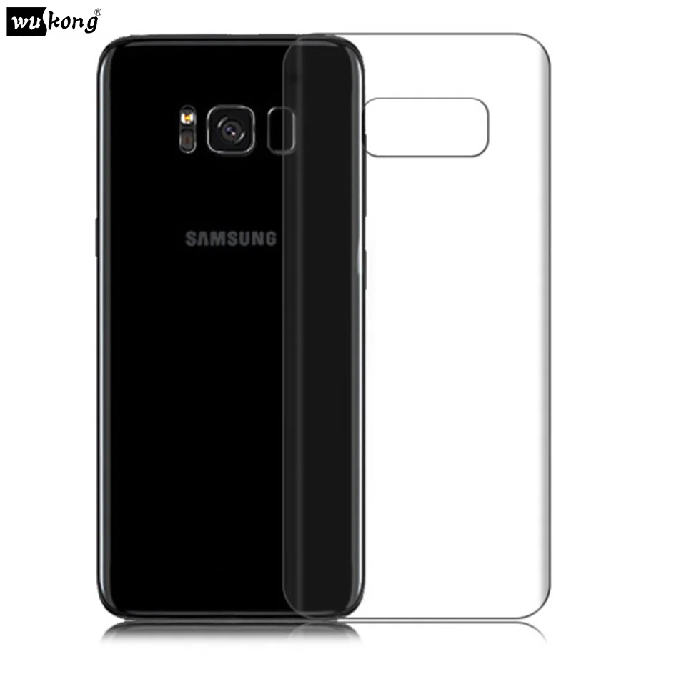 WuKon для Samsung Galaxy S8 закаленное стекло задняя крышка 3D защита экрана ультра-тонкая 9H