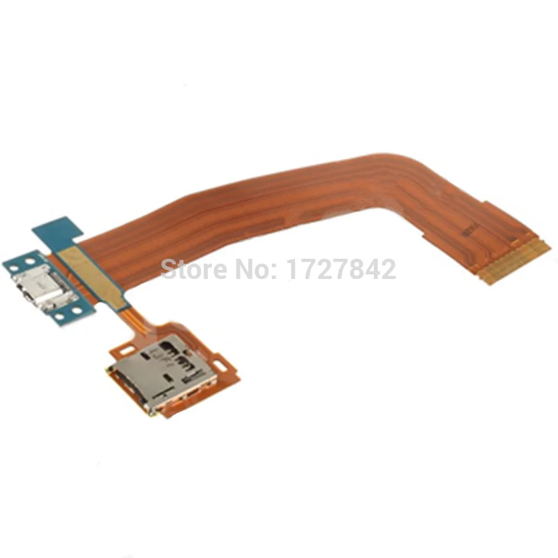10 pieces/lot for Samsung Galaxy Tab S 10.5 T800 USB Dock Connector Charging Port Flex with SD Card Reader Cable | Мобильные