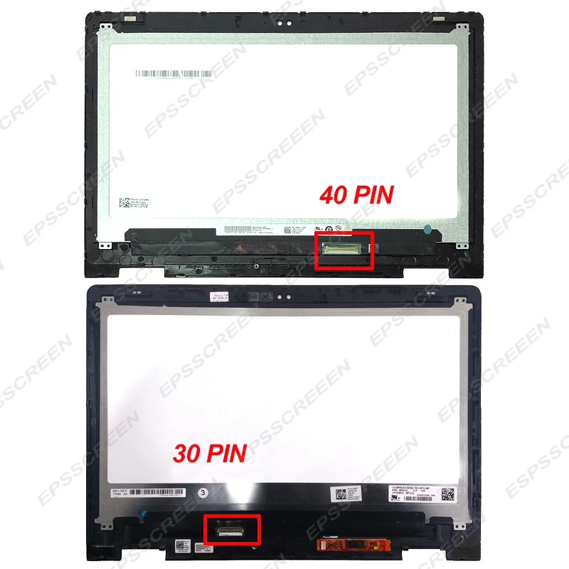 Сенсорный ЖК-экран FHD с дигитайзером панель дисплея для Dell Inspiron 13-5000 series 13 P69G 5368 5378