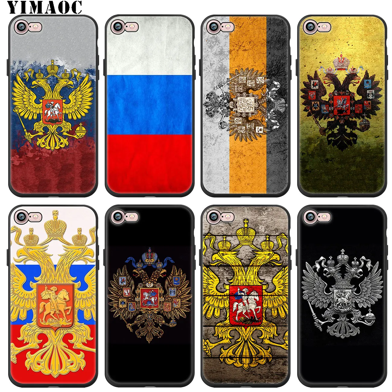 YIMAOC список флагов Российской Федерации мягкий силиконовый чехол для iPhone 11 Pro XS Max
