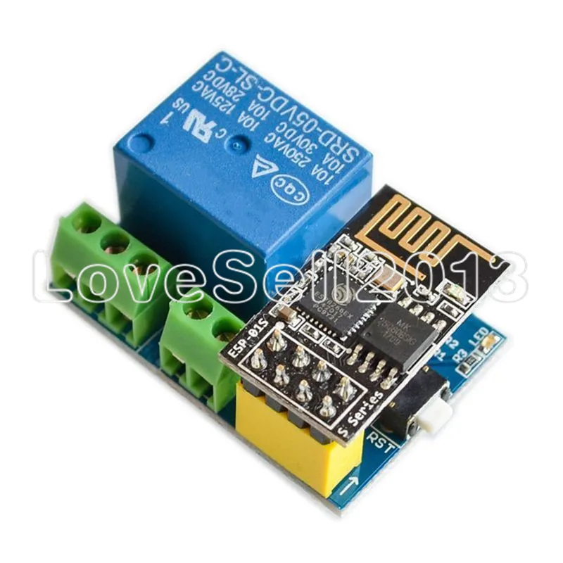 ESP8266 ESP01S 5 В Wi-Fi релейный модуль с поддержкой реле функцией Things умный дом
