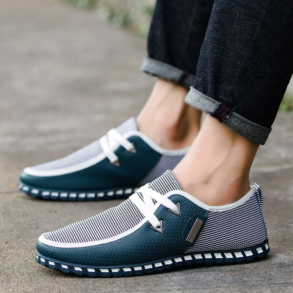 Мужская повседневная обувь Лидер продаж 2018 года сезон весна-осень модные легкие