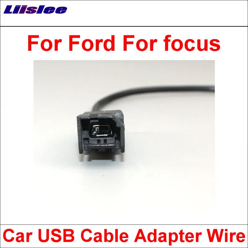 Оригинальные штепсельные вилки к USB разъему адаптера для Ford Focus Автомобильное CD