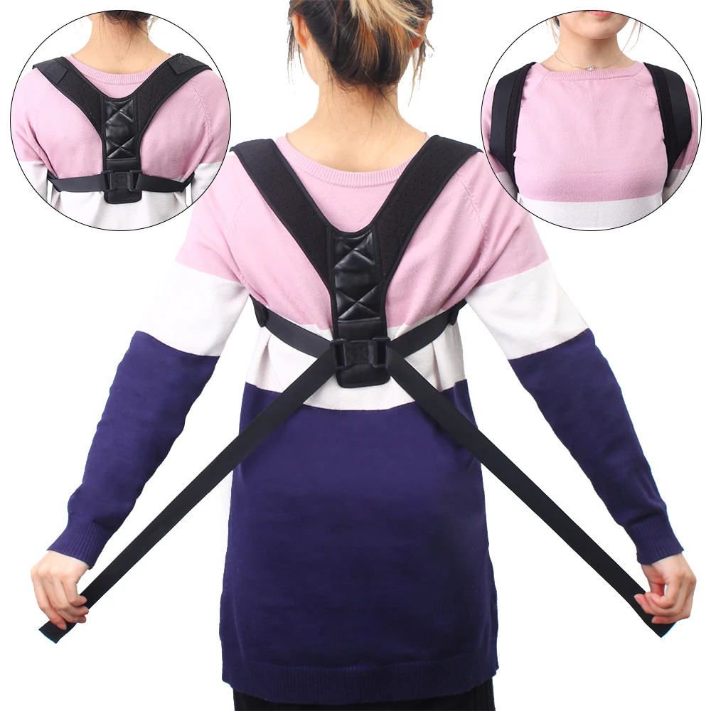 Корректор осанки поддерживающий медицинский Регулируемый для взрослых детей