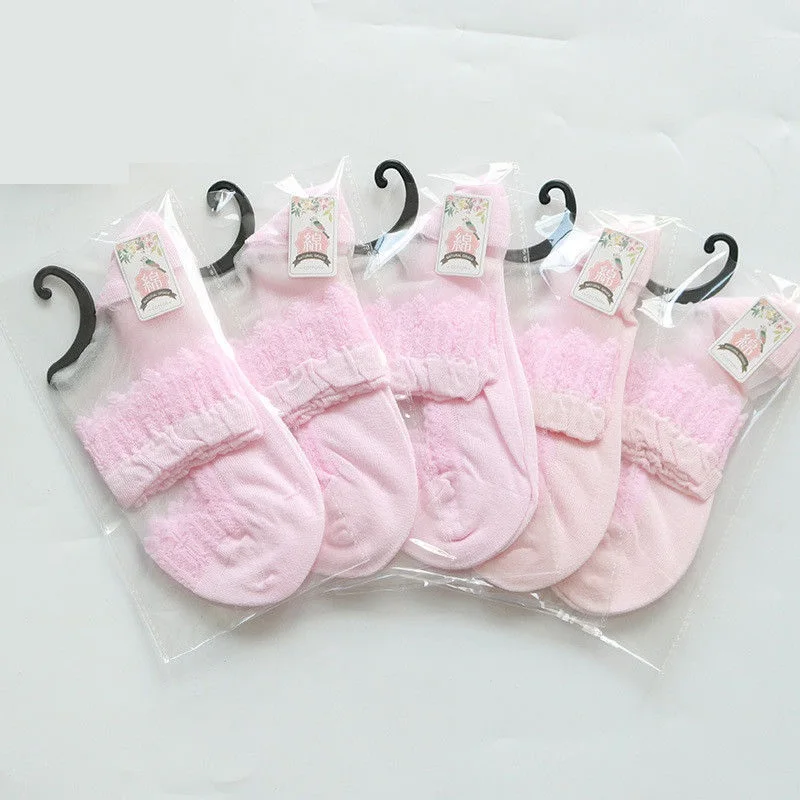 Новинка женские ультратонкие прозрачные кружевные эластичные короткие носки с