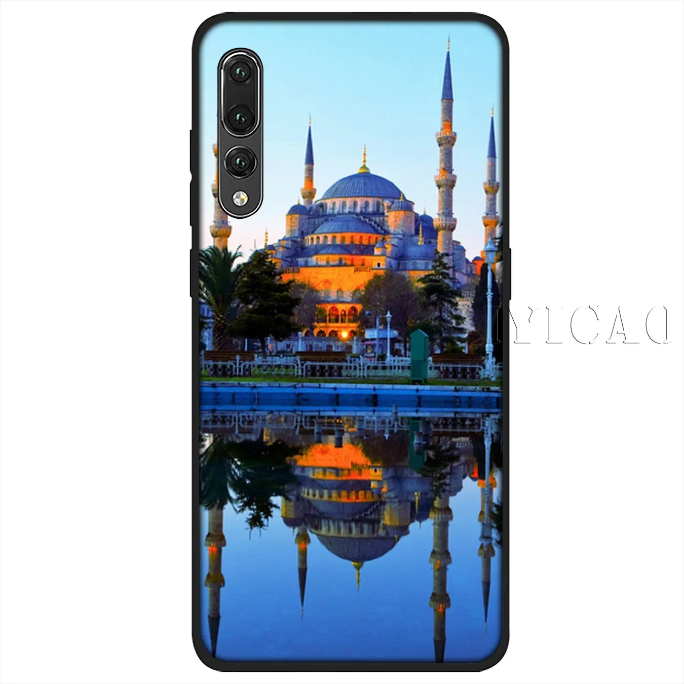 IYICAO Turkey Istanbul Sceneary Building Painted Soft Case for Huawei P30 P20 Pro P10 P9 P8 Lite Mini 2017 2016 P smart Z 2019 |