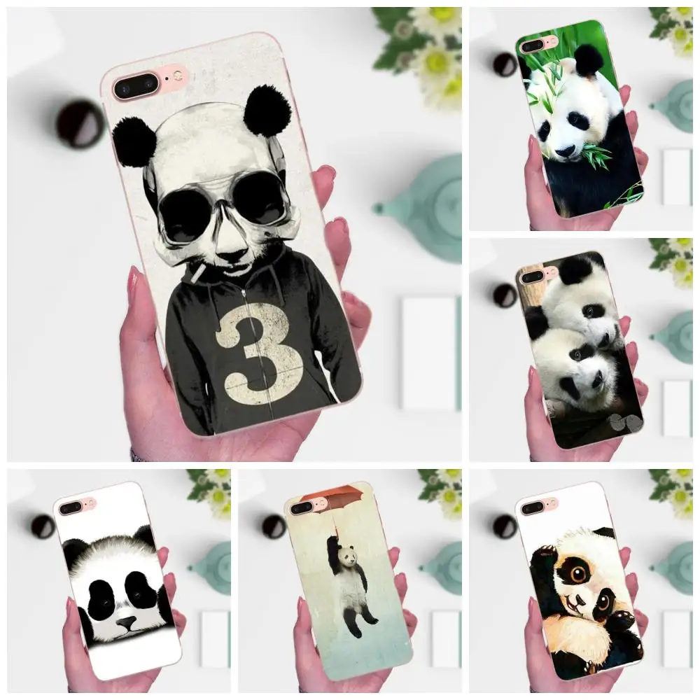 Мягкий TPU Новый Стильный Уникальный Чехол Для Xiaomi Redmi Note 2 3 3S 4 4A 4X 5 5A 6 6A Pro Plus Милый Прекрасный Панда Новинка