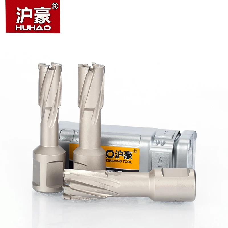 HUHAO 1pc Alloy Metal Drilling Hollow Core Steel Drill Bit Iron Punch Magnetic Dia.12 39mm Cutting Depth 35mm|drill bit|steel drill bitdrill iron |