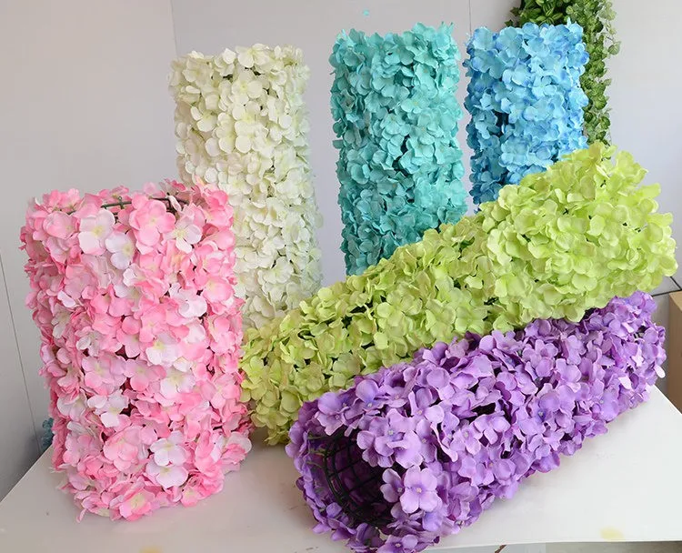 Цветы стены Искусственные цветы стена для свадьбы фон/газон/столб/Дорога