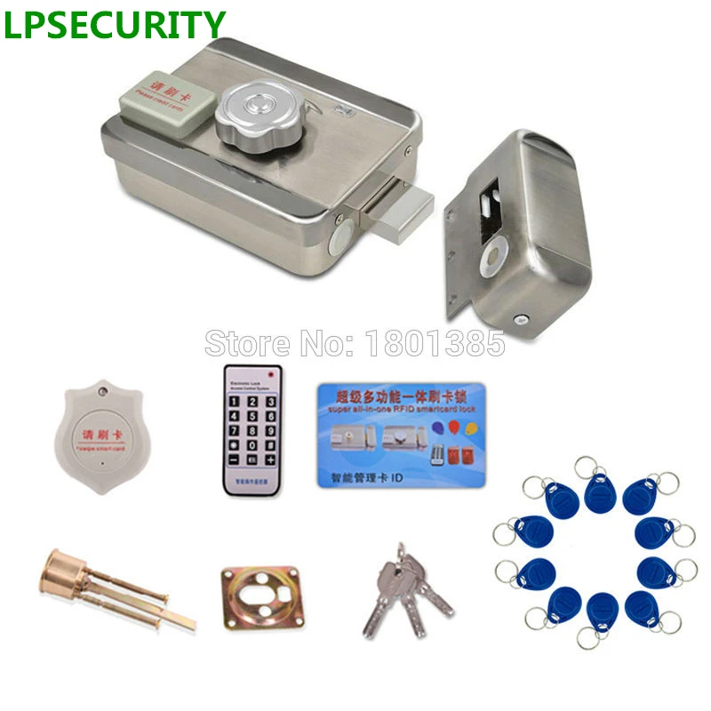 Lpsafety встроенный считыватель 125 кГц 20 шт. тегов электронный замок для входной