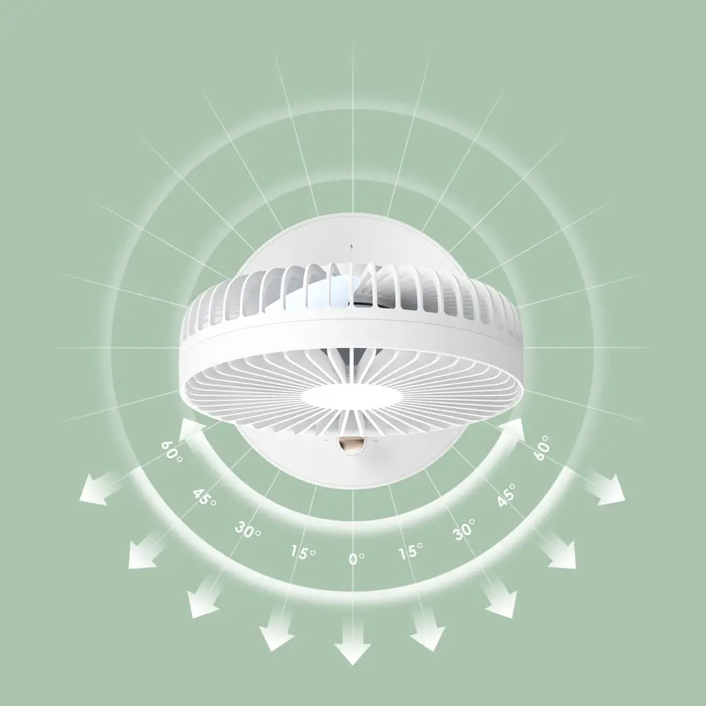 Портативный бесшумный мини вентилятор USB 3Life гибкий балетный кулер 120 ° с