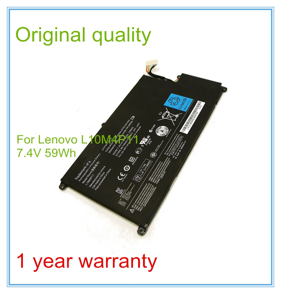 

Оригинальный аккумулятор для ноутбука U410 батареи L10M4P11 7,4 V 59WH
