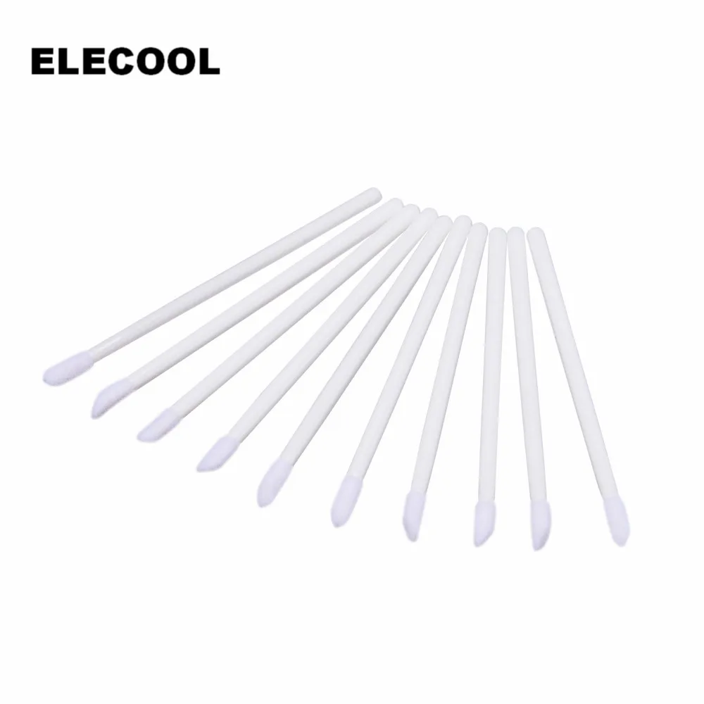 ELECOOL 4 цвета 50 шт одноразовая Косметическая кисть для губной помады палочка