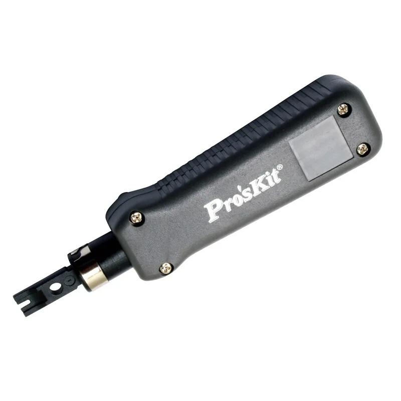 Pro'skit 8PK-324B воздействие и монтажным отвертка инструмент провод столкновение плоскогубцы провода вставить пресс инструмент