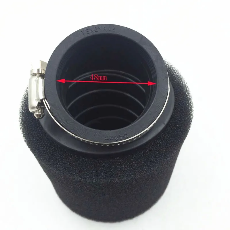 48MM Sponge Air Filter Cleaner 45 Degree for XR50 CRF50 XR70 CRF70 SSR Coolster Thumpstar Xtreme SDG Pit Dirt Bike Motorcycle | Автомобили