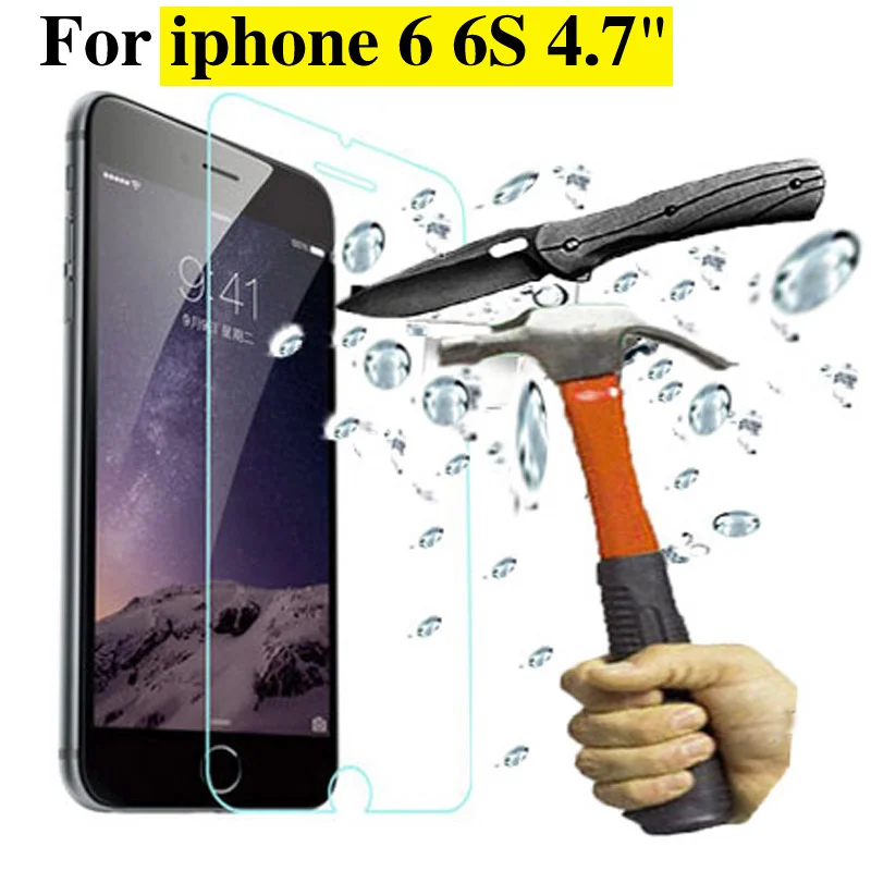 Высококачественная ультратонкая защитная пленка из закаленного стекла для iphone 6