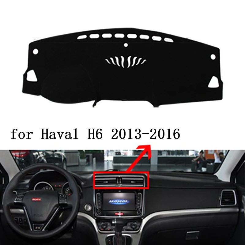 Left Hand Drive Для maval Great wall H6 2011- правый и левый руль приборной панели автомобиля чехлы коврик тент подушка коврик ковры аксессуары - Название цвета: Left Hand Drive