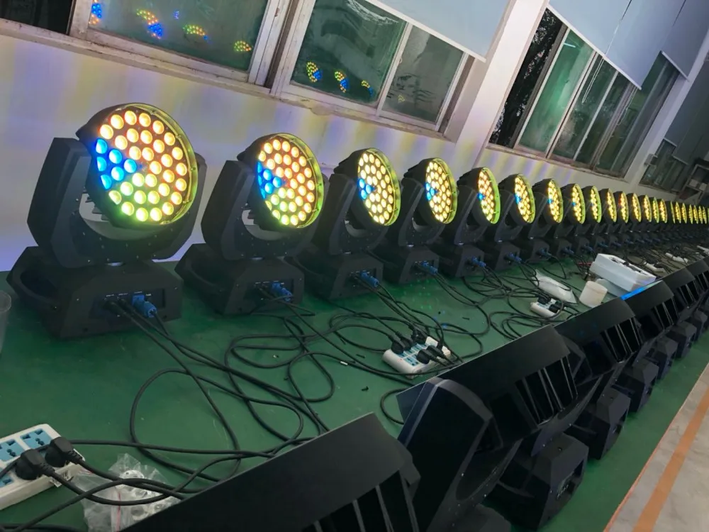Светодиодный источник света 36 шт. x 10 Вт rgbw Led zoom moving head dj сценический свет с
